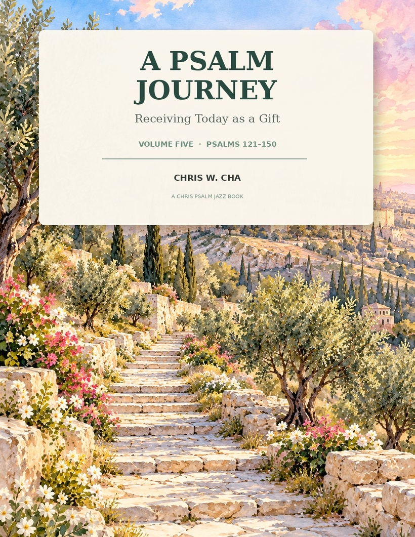A Psalm Journey Volume Five cover concept